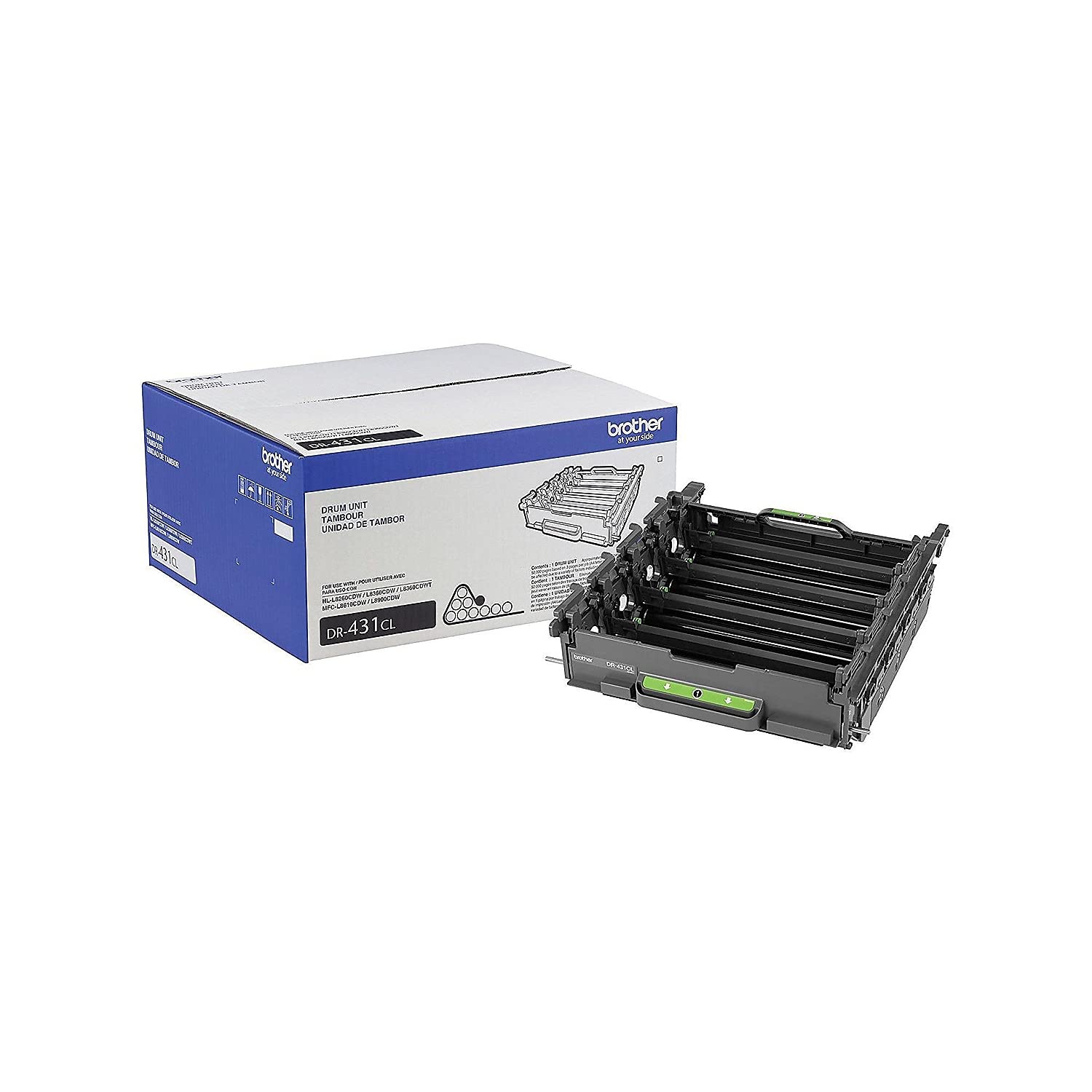 Amazon.com: Brother Printer DR431CL Drum Unit-Retail Packaging